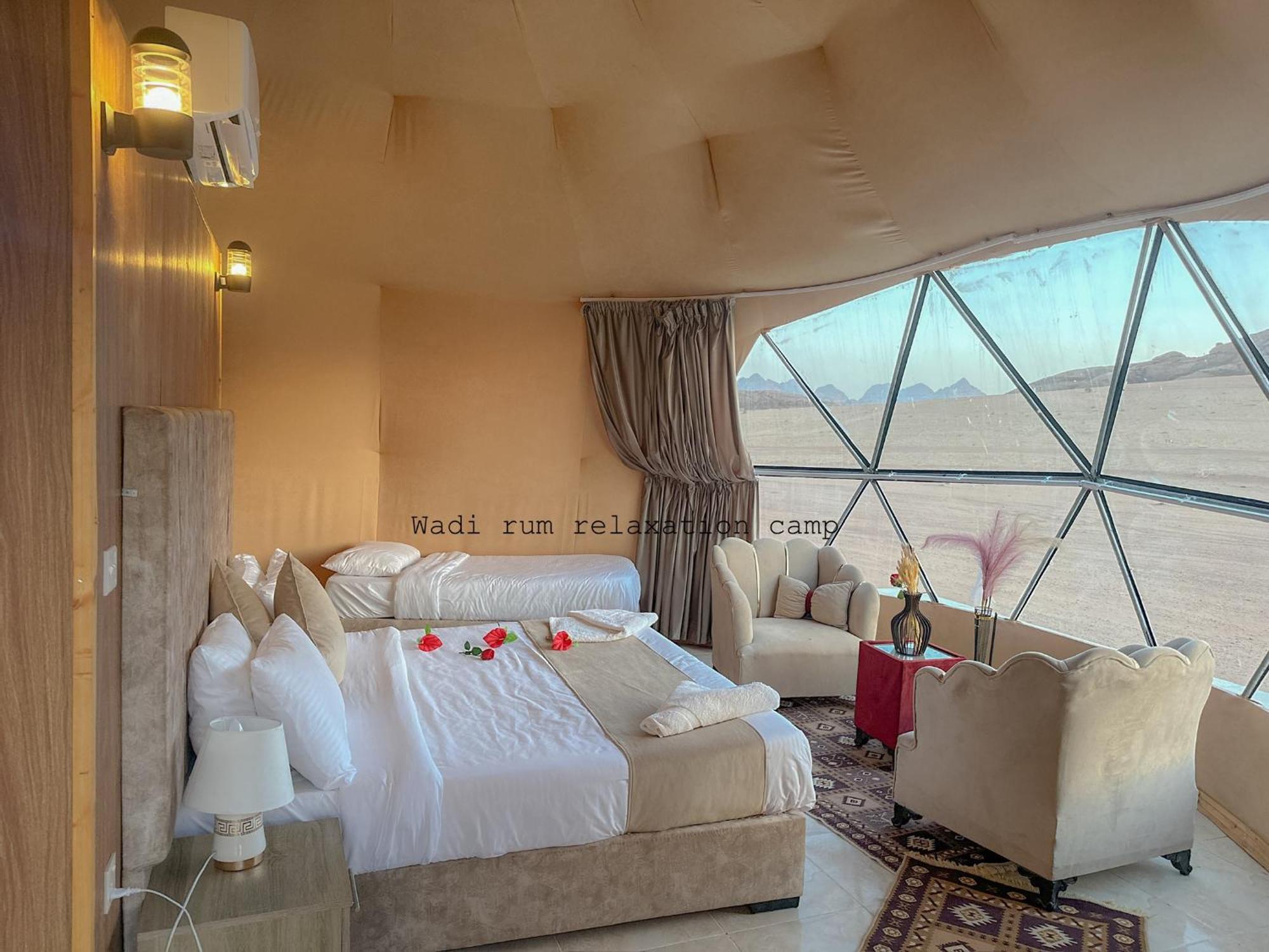 Wadi Rum Relaxation Camp Exterior foto