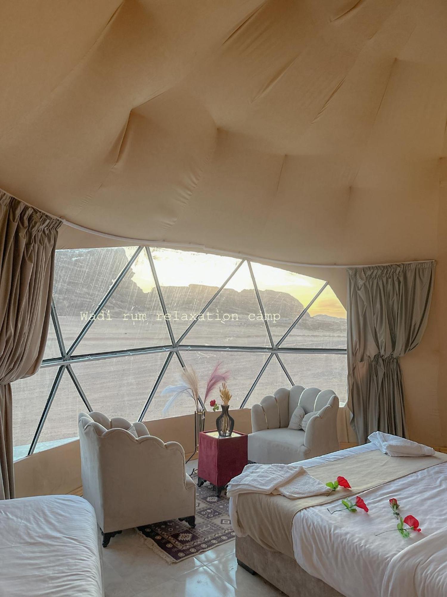 Wadi Rum Relaxation Camp Exterior foto